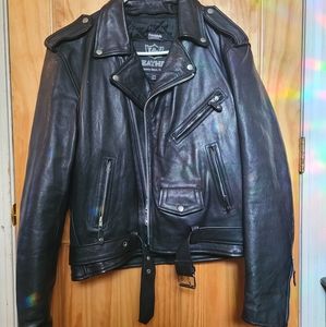 J&J leather biker jacket